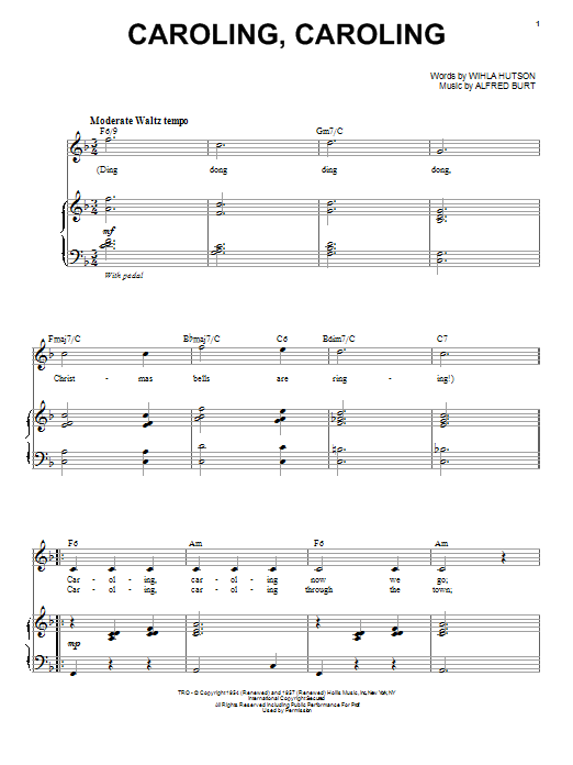 Produktbild zu: Caroling, Caroling