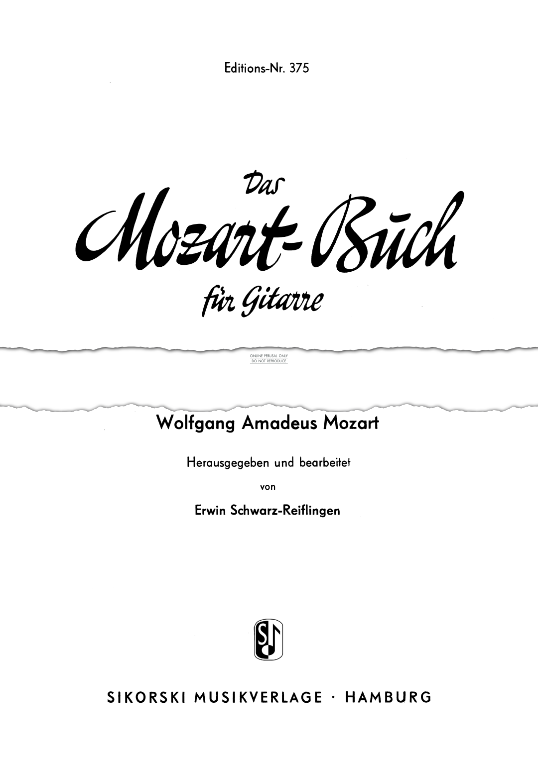 Produktbild zu: The Mozart Book