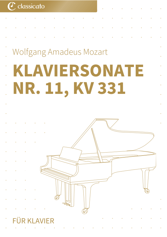 Produktbild zu: Klaviersonate Nr. 11, KV 331Wolfgang Amadeus Mozart