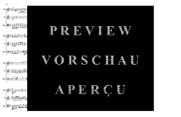 Product gallery: Page 6 of 11 Passacaglia, , (woodwind trio oboe, clarinet and bassoon)