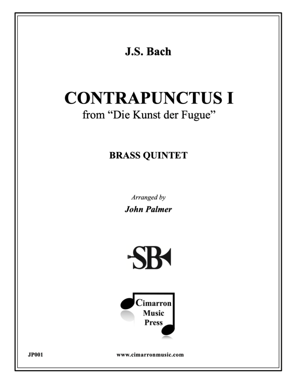 cover: Contrapunctus No. 1, , Blechbläser Quintett