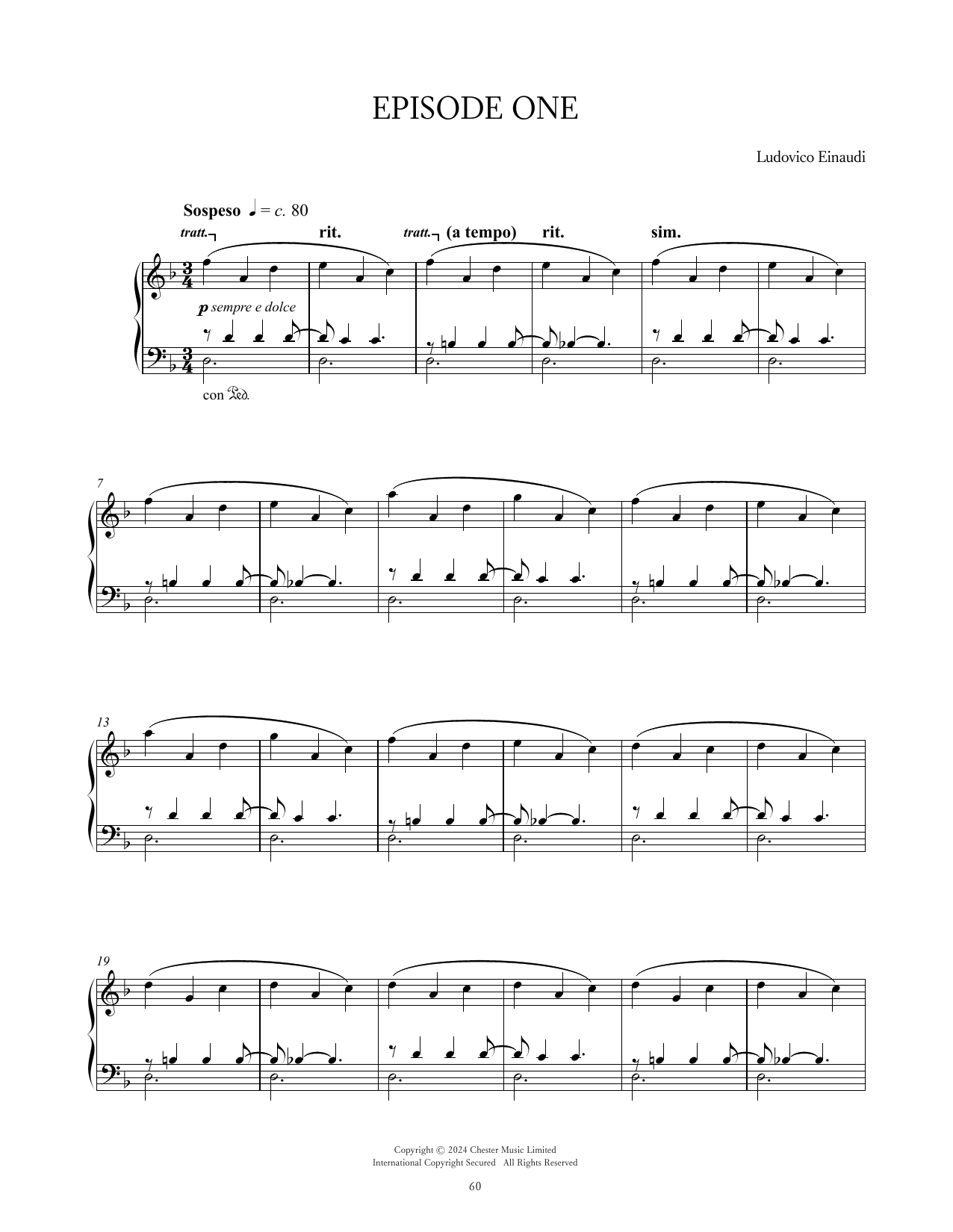Produktgalerie: Seite 1 von 1 Episode One, Ludovico Einaudi, Klavier
