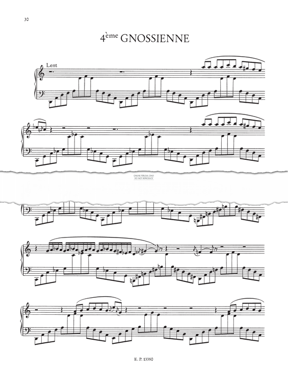 Produktbild zu: Gnossienne No.4