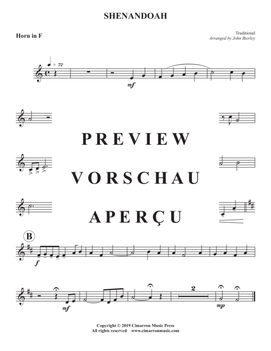 Produktgalerie: Seite 7 von 9 Shenandoah , , (Blechbläser Quintett)