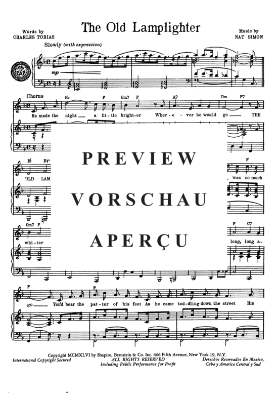 Produktgalerie: Seite 3 von 8 The Old Lamplighter  , Kaye, Sammy, Klavier und Gesang