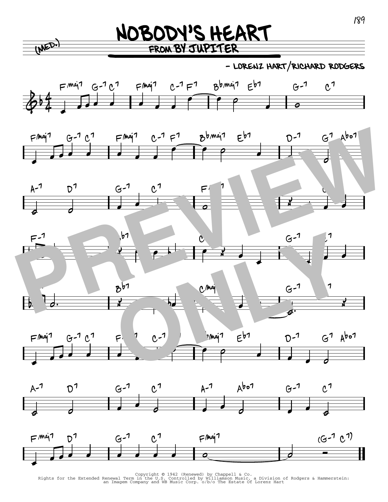 Produktbild zu: Nobody's Heart