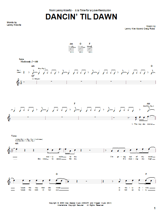 Product gallery: Page 1 of 1 Dancin' Til Dawn, Lenny Kravitz