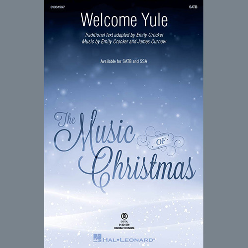 cover: Welcome Yule, Emily Crocker and James Curnow, Chor