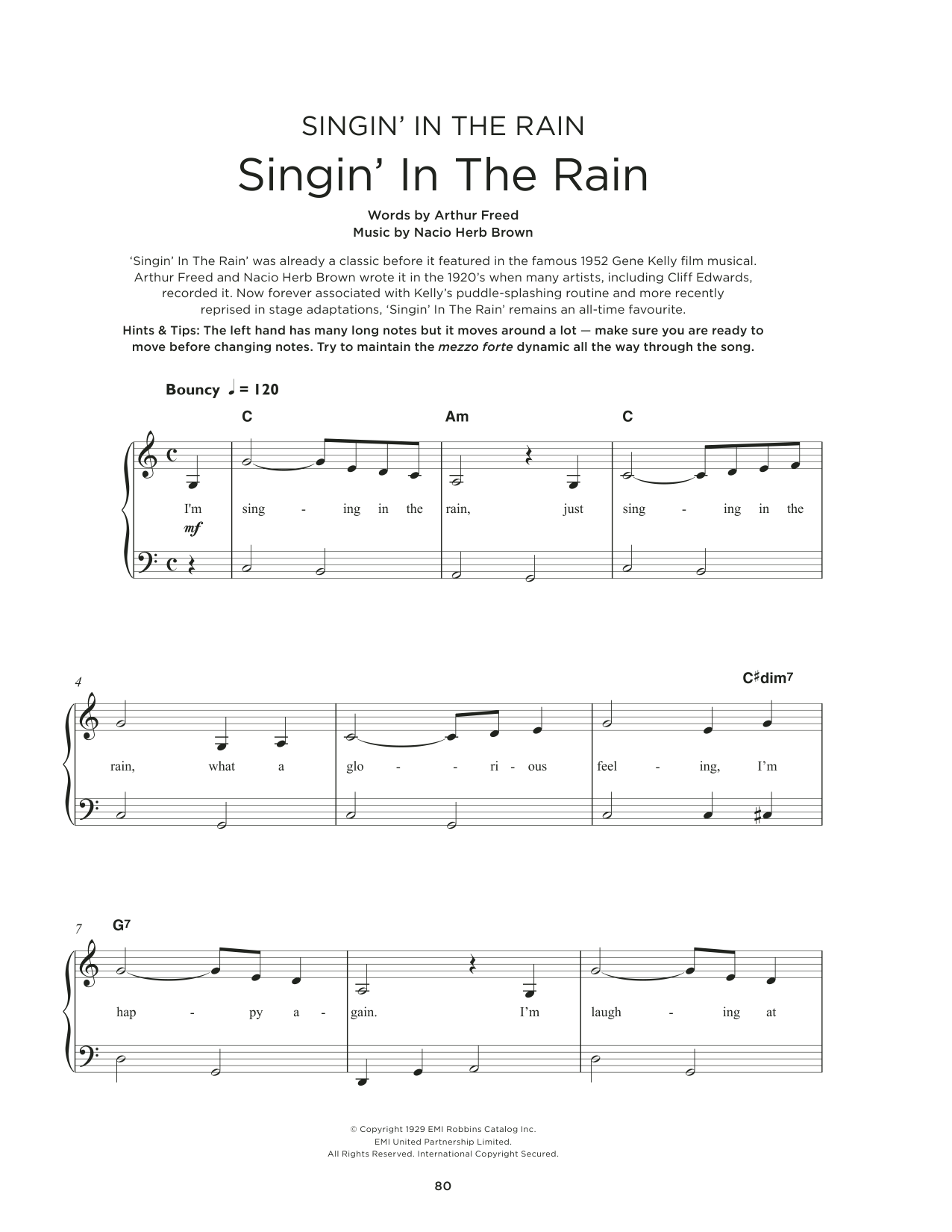 Product picture to: Singin' In The Rain