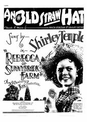 cover: An Old Straw Hat, Shirley Temple, Gesang, Gitarre, Klavier