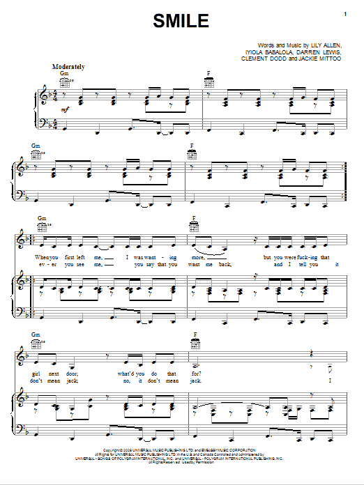 Product picture to:  Smile - Lily Allen