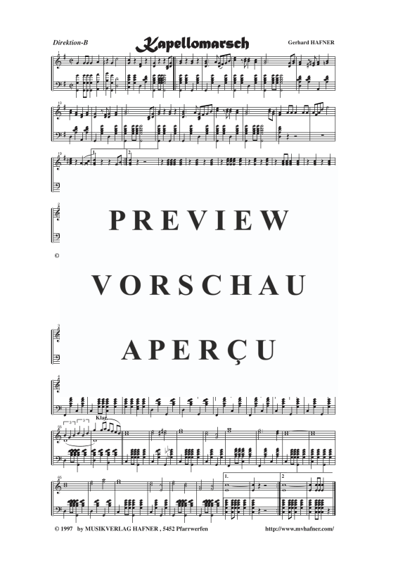 gallery: Kapellomarsch, , (large wind orchestra)