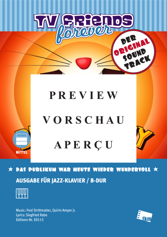 Product gallery: Page 2 of 4 Das Publikum war heute wieder wundervoll - Arrangiert für Jazzklavier , , Piano Solo