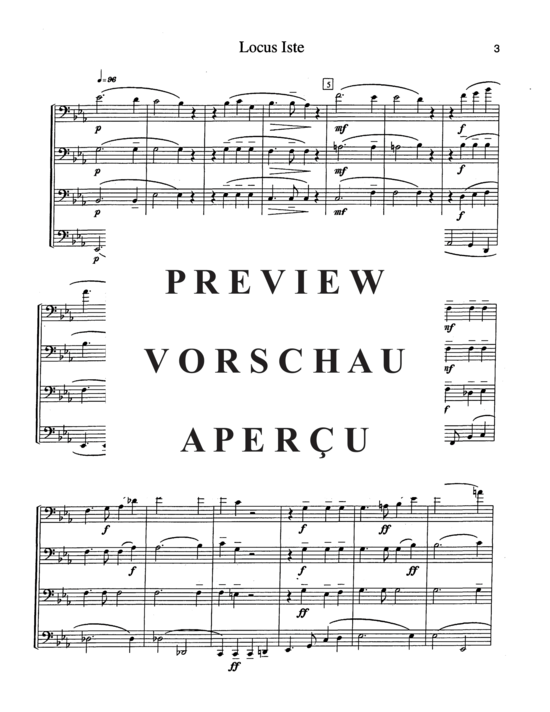 Product gallery: Page 5 of 20 Three Bruckner Motets , , (Tuba Quartett EETT)