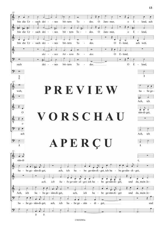 gallery: O Jesu, mein Erlöser / Herr, mein König und mein Gott, , (Gemischter Chor)