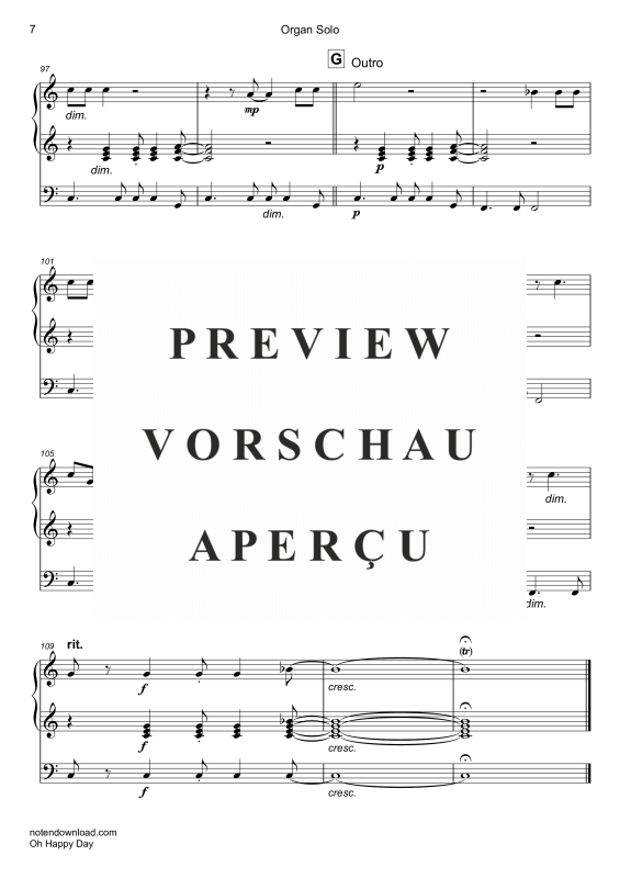 gallery: Oh Happy Day, Edwin Hawkins Singers, Orgel Solo - Kurze Version