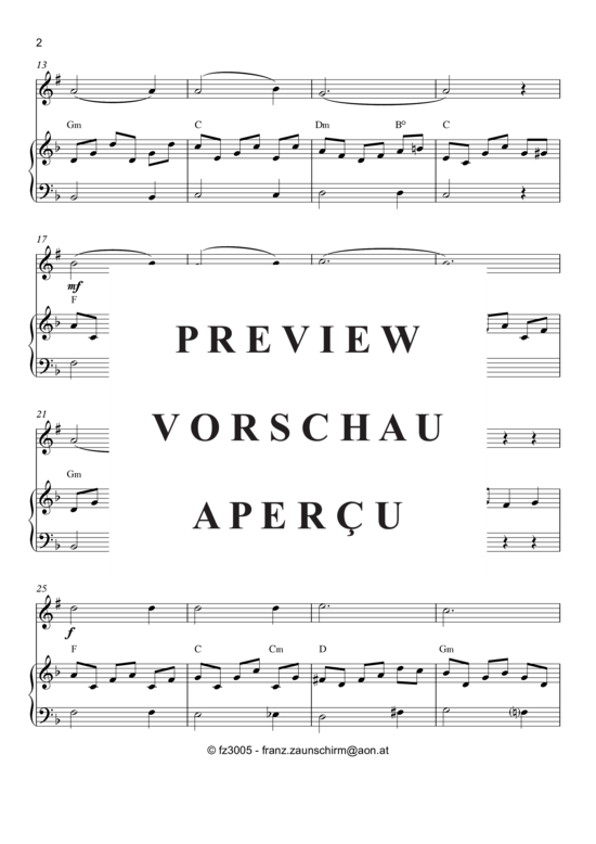 gallery: Zum Sanctus (Heilig, heilig) , ,  (Trompete in B + Orgel)