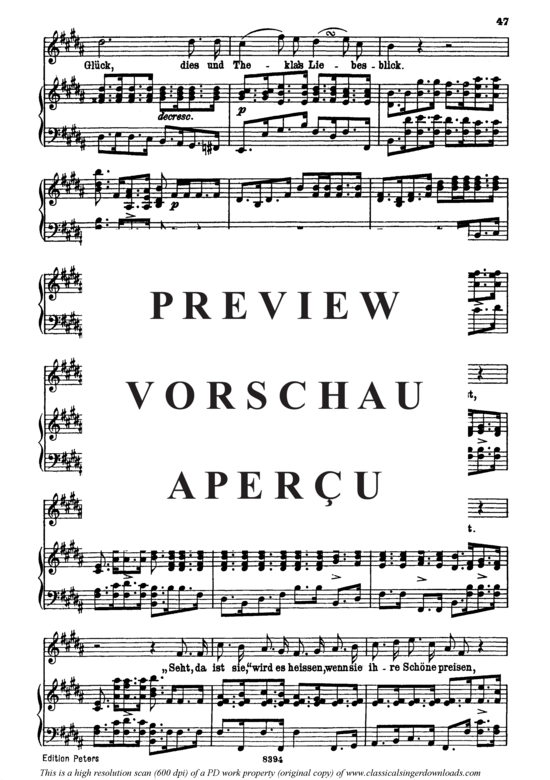 Product gallery: Page 4 of 8 Romanze des Richard Löwenherz D.856, , High Voice and Piano