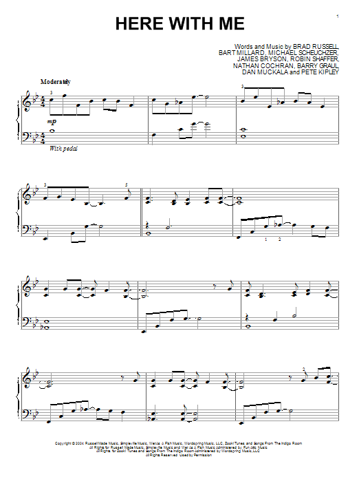 Product gallery: Page 1 of 1 Here With Me, MercyMe