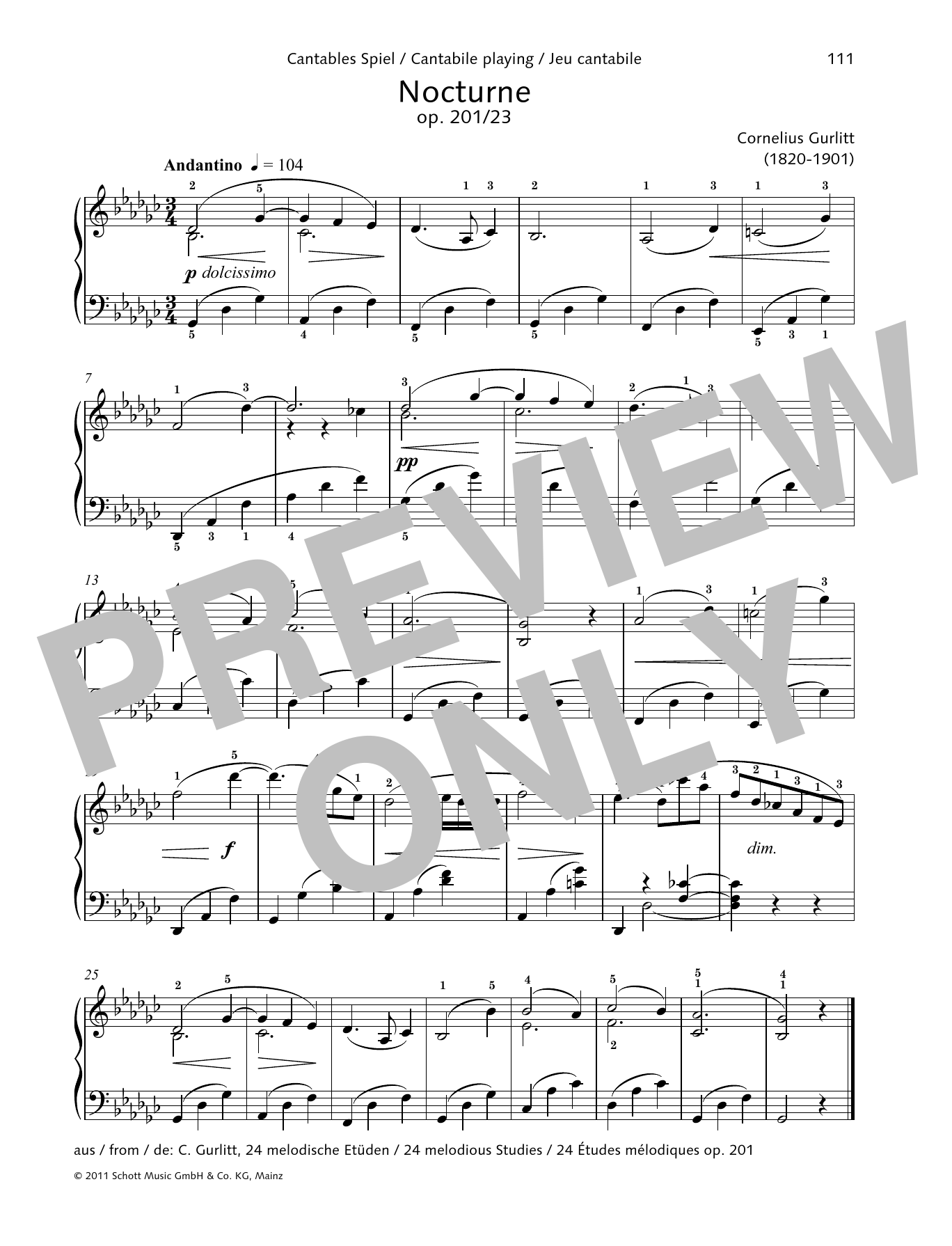 Product gallery: Page 1 of 1 Nocturne, Cornelius Gurlitt