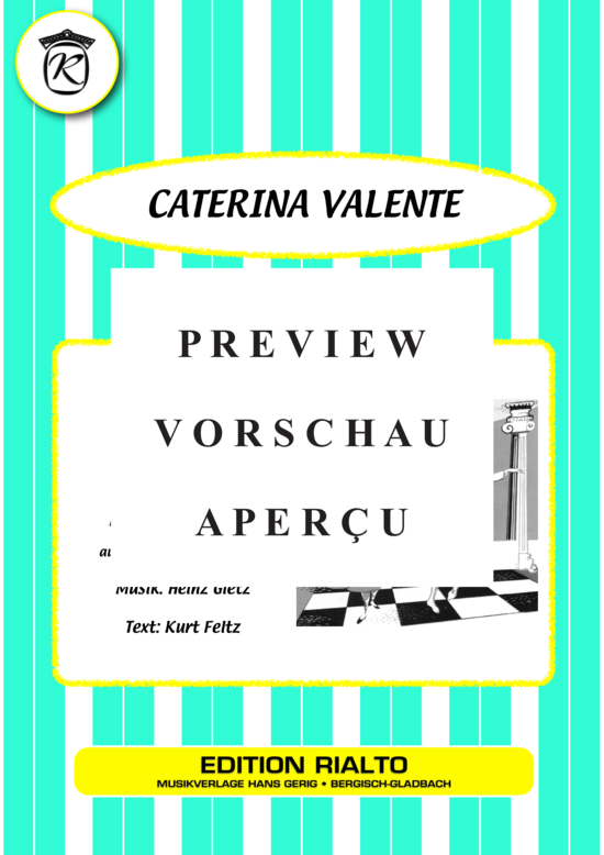 Produktgalerie: Seite 2 von 3 Du bist Musik , Valente, Caterina, Klavier und Gesang