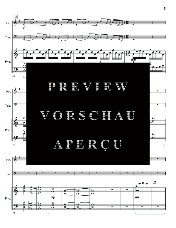 Produktgalerie: Seite 9 von 11 Faraway Nearby, , (Trio Horn in F, Tuba und Klavier)