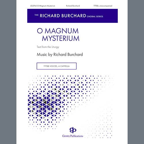 cover: O Magnum Mysterium, Richard Burchard, Chor