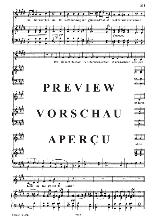 Product gallery: Page 3 of 3 Der Kreuzzug D.932, , Medium Voice and Piano