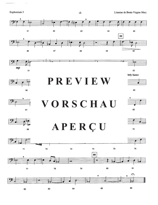 Product gallery: Page 17 of 21 Lianiae de Beata Virgine Mary , , (Tuba Quintet EEETT)