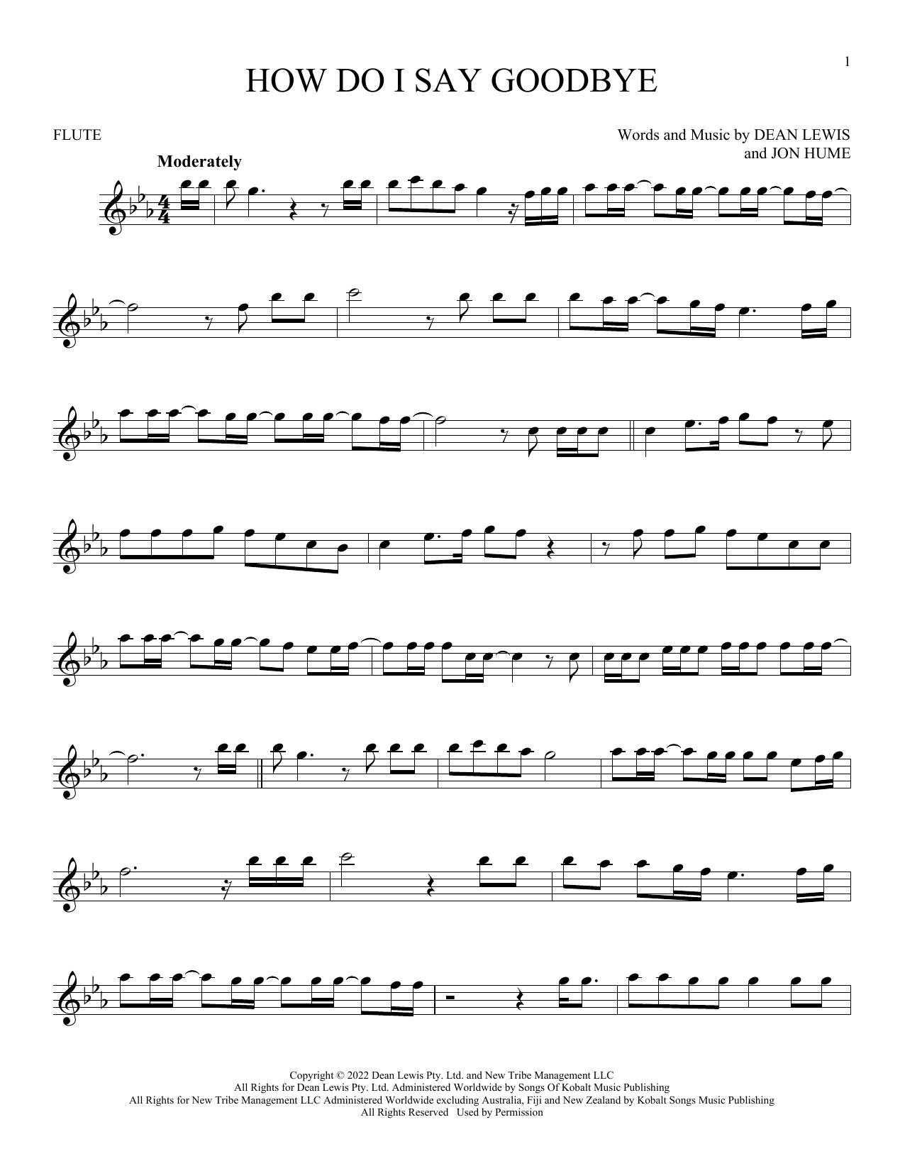 Product gallery: Page 1 of 1 How Do I Say Goodbye, Dean Lewis