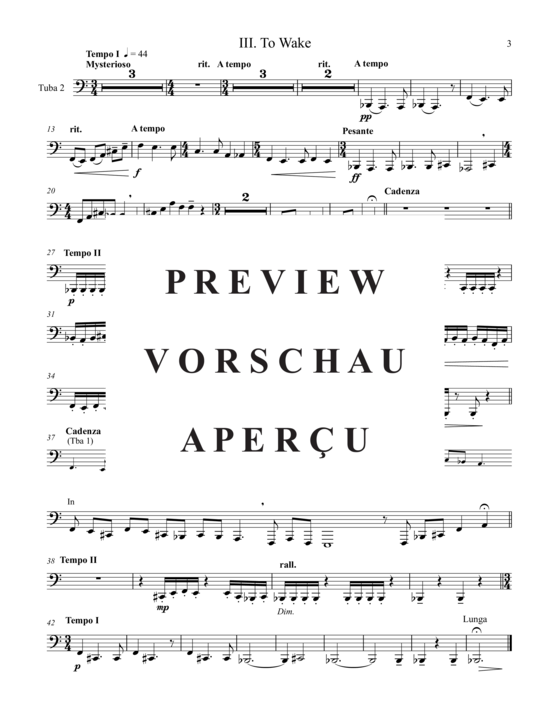 Product gallery: Page 20 of 21 In Darkness...Dreaming , , (Tuba Quartet: 2x Baritone, 2xTuba)