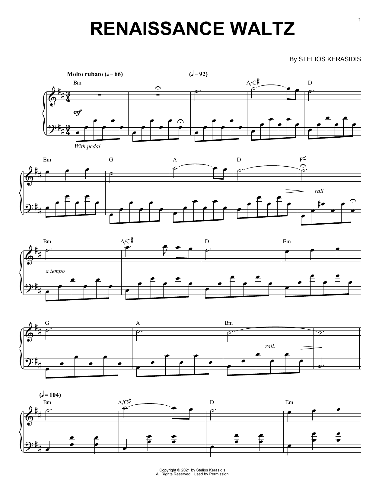 Produktbild zu: Renaissance Waltz
