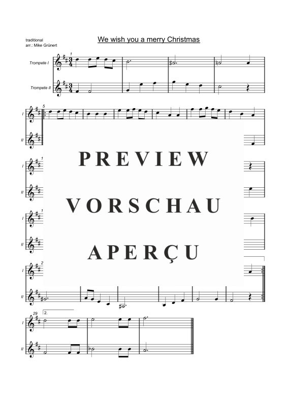 gallery: Carols in Duet - 5 traditional songs, , Trompetenduett