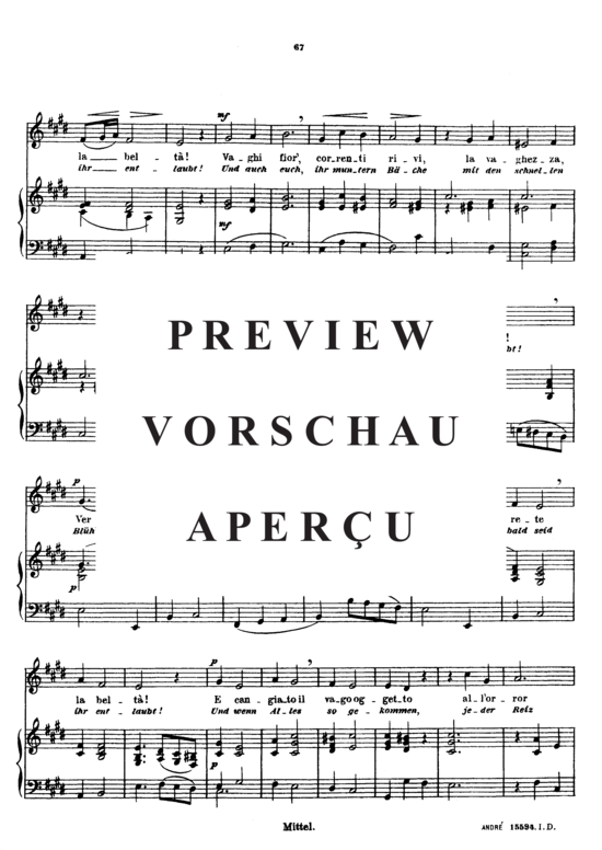 gallery: Verdi prati , Sieber Ferdinand, (Gesang mittel + Klavier)