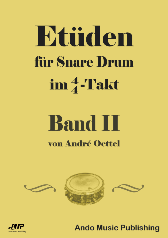 cover: Etüden für Snare Drum im 4/4-Takt - Band 2, , Snare Drum Solo