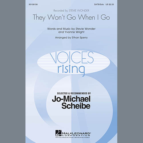 cover: They Won't Go When I Go (arr. Ethan Sperry), Stevie Wonder, Chor