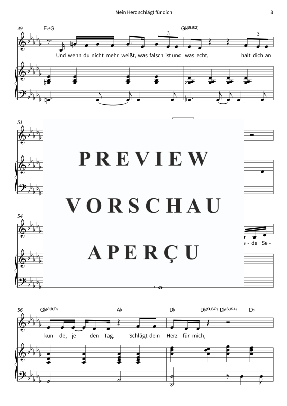 gallery: Mein Herz schlägt für dich, Vera Klima, (voice and piano)
