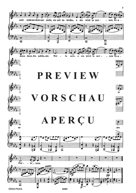 gallery: Abendempfindung K.523 , , (Gesang mittel + Klavier)