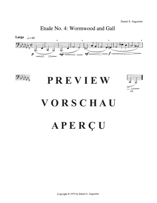 Product gallery: Page 7 of 21 Seventeen Etudes for Tuba , , (Tuba Solo)