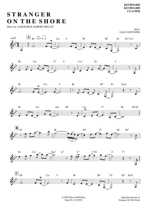 Produktbild zu: Stranger On The ShoreAcker Bilk