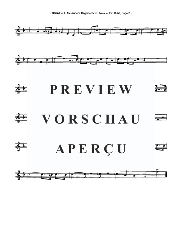 Produktgalerie: Seite 10 von 11 Alexander's Ragtime Band, , Blechbläserquartett