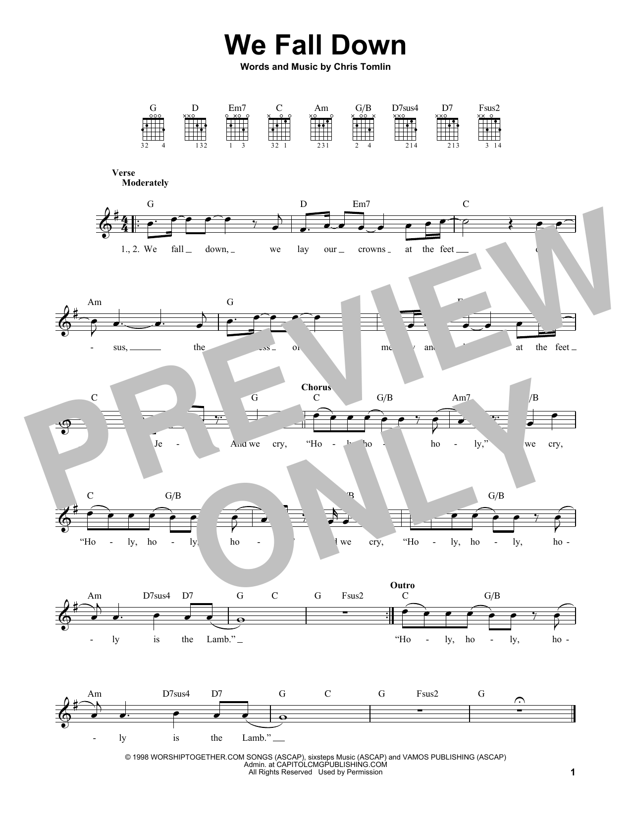 Produktbild zu:  We Fall Down - Kutless