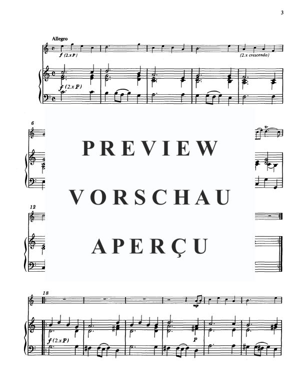 Produktgalerie: Seite 6 von 11 Sonate in C-Dur, , Horn in F und Klavier