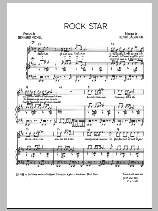 Product picture to: Rock Star