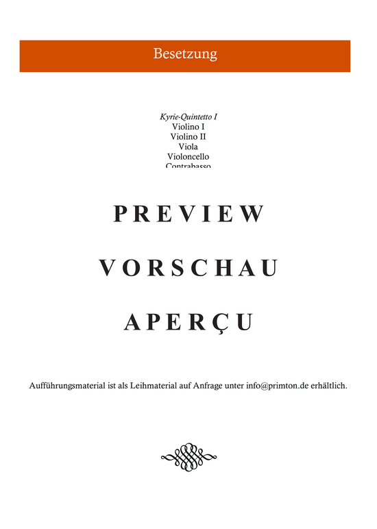 Product gallery: Page 5 of 27 Kyrie in memoriam Nathalie Hidalgo Sánchez (1982, Version II 2015) , ,  (3x mixed choir + 3x string quintet)