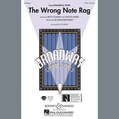 cover: The Wrong Note Rag (from Wonderful Town) (arr. Ed Lojeski), Leonard Bernstein, Chor