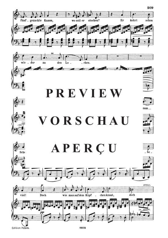 Product gallery: Page 4 of 5 Versunken D.715, , Medium Voice and Piano