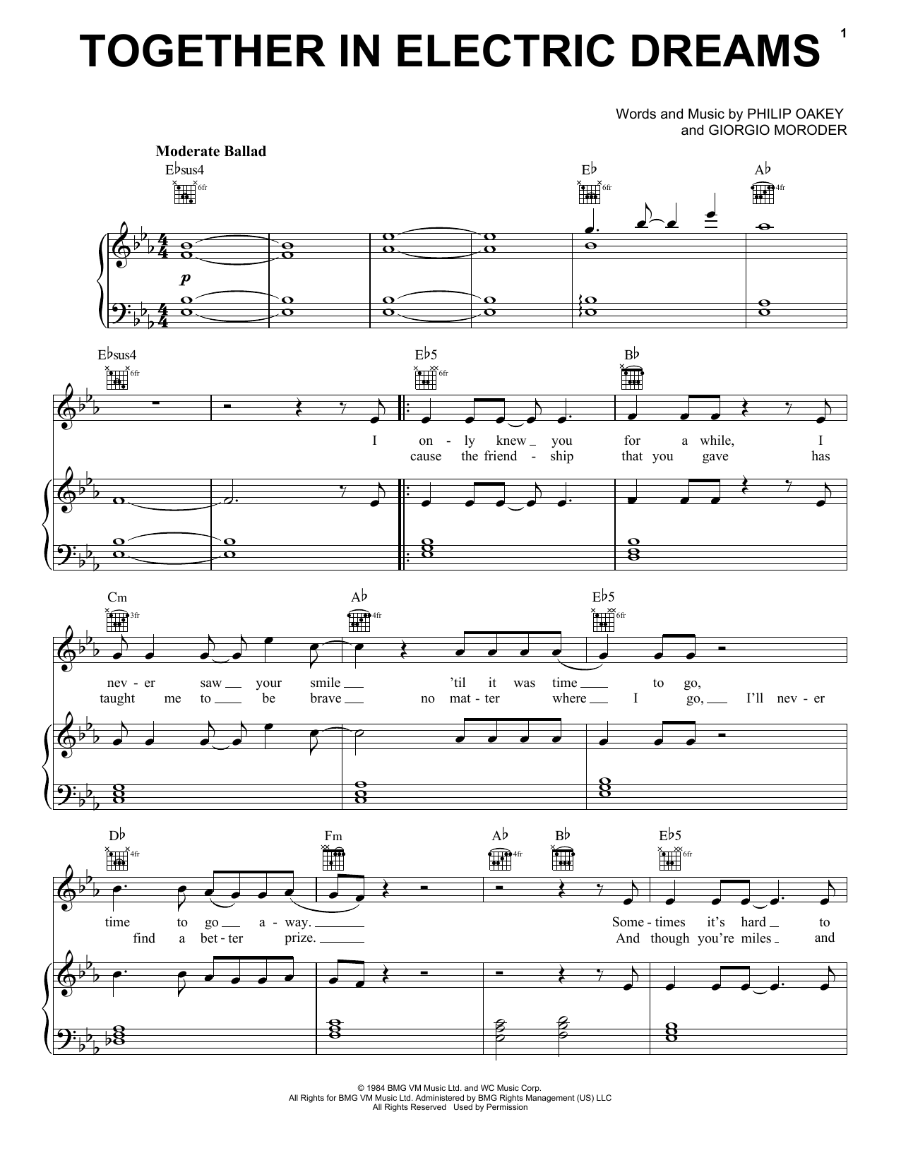 Produktbild zu: Together In Electric Dreams (John Lewis 2021)