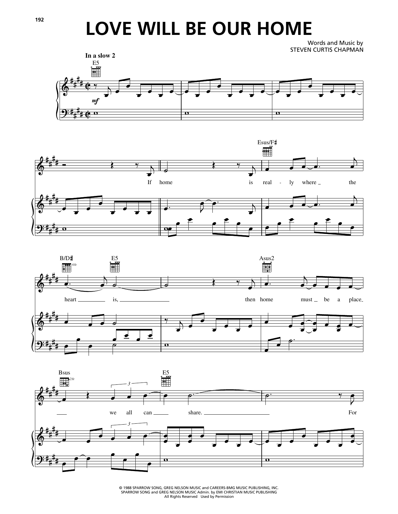 Produktgalerie: Seite 1 von 1 Love Will Be Our Home, Sandi Patty, Gesang, Gitarre, Klavier