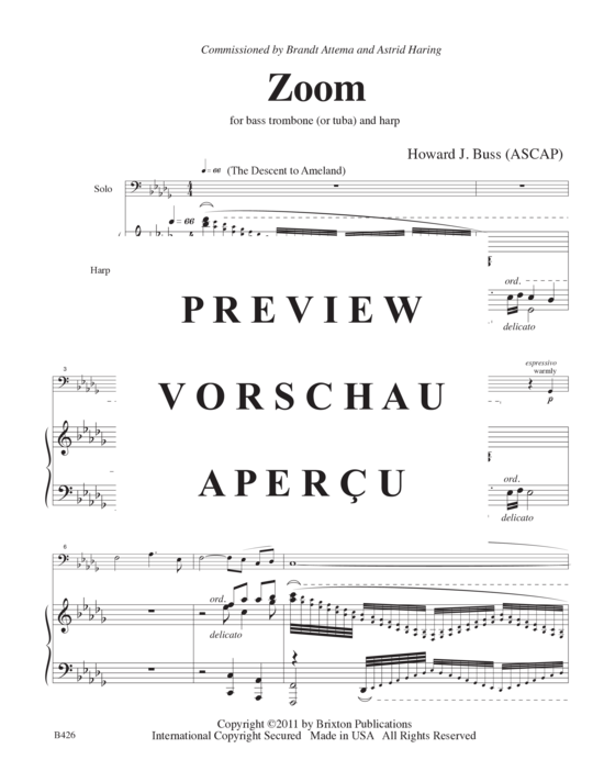 Produktgalerie: Seite 4 von 21 Zoom , , (Bassposaune/Tuba und Harfe)